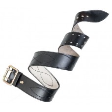 Ремень Хольстер поясной 50 с доп. фиксацией латунная литая пряжка №2