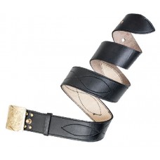 Ремень Хольстер поясной быстросъемный 50 кожа черный №3