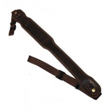 Ремень оружейный CZ кожа резина темный