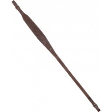 Ремень ружейный ХСН фигурный с петлей с пряжка гладкая кожа IV