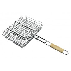 Решетка Хозлидер для барбекю глубокая большая 410х335х715мм