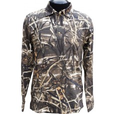 Рубашка ХСН длинный рукав камыш