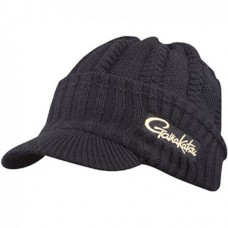 Шапка Gamakatsu Knit whith brim black