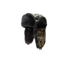 Шапка-ушанка Хольстер Ангара утепленная камыш