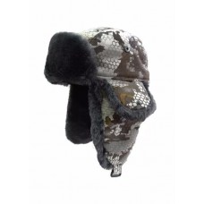 Шапка-ушанка Хольстер Ангара утепленная зимние соты