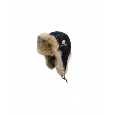 Шапка-ушанка Хольстер кожзам черный