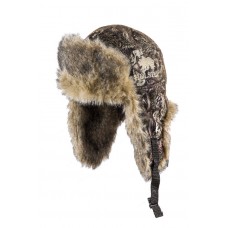 Шапка-ушанка Хольстер Зеленые шишки