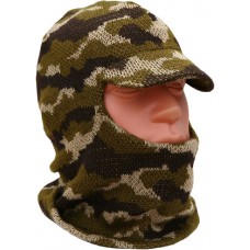 Шлем-маска ХСН Лыжная с козырьком кмф