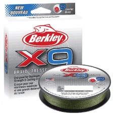 Шнур Berkley X9 lovis green 150м 0,08мм