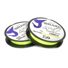 Шнур Daiwa J-Braid X4 0,10мм 135м Yellow