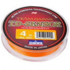 Шнур Daiwa TD Sensor Tournament orange 0,08мм 4LB 150м