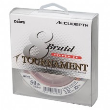 Шнур Daiwa Tournament 8хbraid multi color 300м 0,45мм