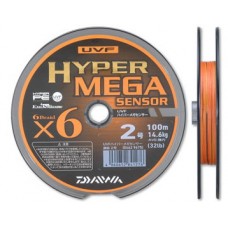 Шнур Daiwa UVF Hyper mega sensor 100м 2,0