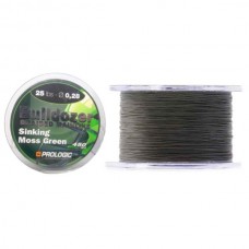 Шнур Prologic Bulldozer braid 450м 25lbs 11,3кг 0,28мм moss green