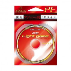 Шнур Raiglon PE light game 3 braid 150м PE 0,25/0,083мм