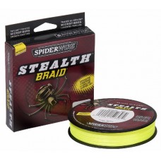 Шнур Spider wire Stelth yellow 137м 0,25мм