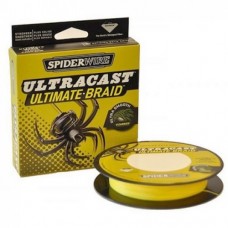 Шнур Spiderwire 8 carrier ultracast yellow 110м 0,17мм