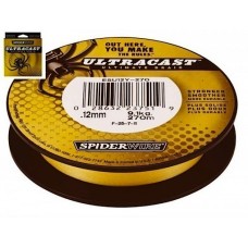 Шнур Spiderwire ultracast ultimate yellow 110м 0,20мм