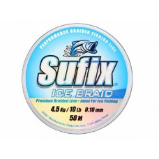 Шнур Sufix Ice braid 50м 0,10мм
