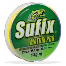 Шнур Sufix Matrix pro chartreuse 135м 0,20мм