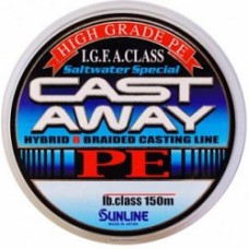 Шнур Sunline Cast Away PE HG 150м 0,6/0,128мм 10lbs 4,2кг