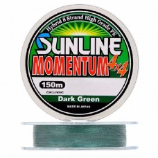 Шнур Sunline мomentum 4x4 HG D.G 150м 0,8 12lbs