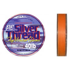 Шнур Unitika Silver thread top water game 100м 0,39мм 30кг