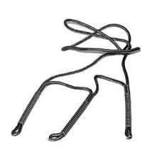 Шнурок плетеный Faulk`s капрон на три манка с фиксатором и пружиной