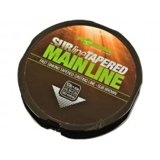 Шок лидер Korda Subline tapered leader brown 5х12м 0,28-0,50мм