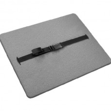 Сиденье Isolon туристическое с карабином 18мм серое