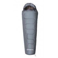 Спальник King Camp Trek 300 Hollowfibre -10С grey левый
