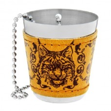 Стакан Хольстер с цепочкой Русская охота рысь