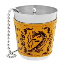 Стакан Хольстер с цепочкой Русская рыбалка щука