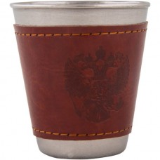 Стопка Сима Ленд Герб в коже