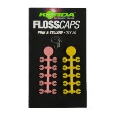 Стопор для бойлов Korda Floss caps pink yellow