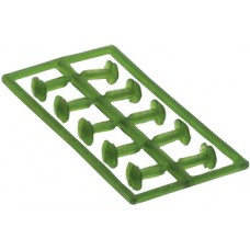 Стопор Nautilus Pellet winged stops green