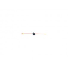 Сторожок Пирс Универсальный с бусиной №2 ФЦ оранжевый 1/25