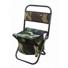 Стульчик рыб. со спинкой и сумкой сред. усил.