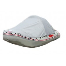 Тент Badger №1Д на лодку 330-340 серый с отверстием