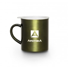 Термокружка Арктика с крышкой 300мл болотный