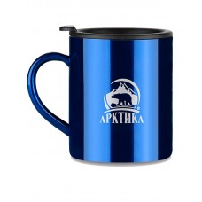 Термокружка Арктика с крышкой 450мл синий