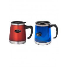 Термокружка Biostal с крышкой 420мл цветная