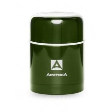 Термос Арктика 303 для еды широкое горло 500 мл болотный