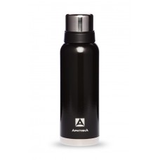 Термос Арктика с узким горлом американский дизайн 1200мл черный