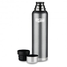Термос Арктика с узким горлом американский дизайн 1200мл серый