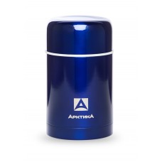 Термос Арктика широкое горло для еды 750мл синий