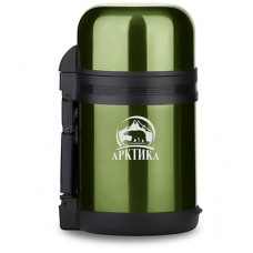 Термос Арктика Универсальный широкое горло 1500мл болотный