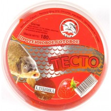 Тесто Три Кита протеиновое клубника 180гр