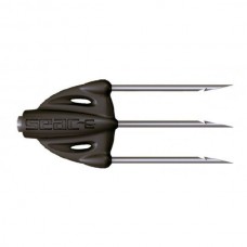 Трезубец Seac Sub закаленный пластиковая основа белый