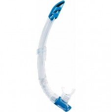 Трубка Cressi-Sub Gamma прозрачный силикон голубая